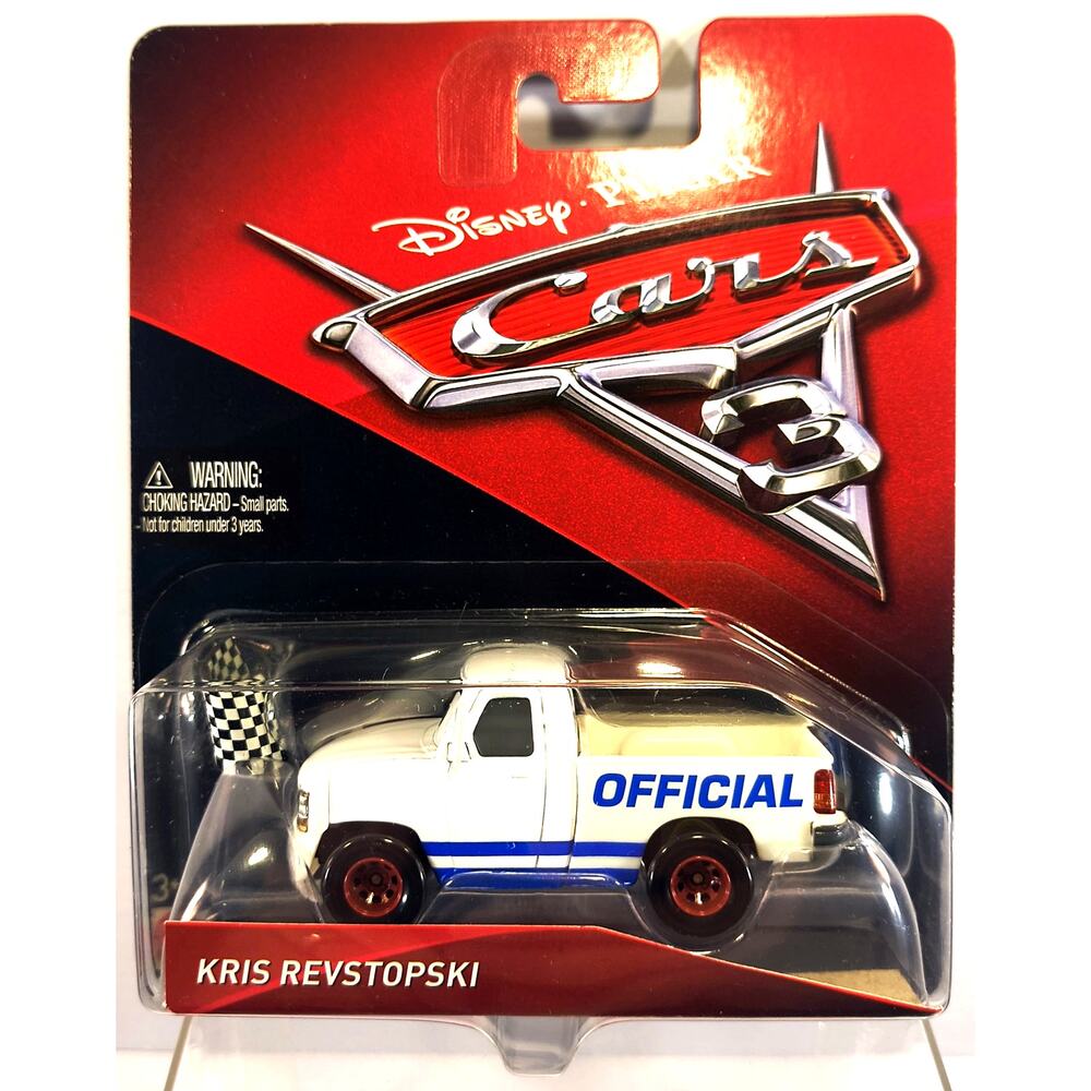 Mattel Disney Pixar Cars 3 KRIS REVSTOPSKI, New, See Pics/Description!